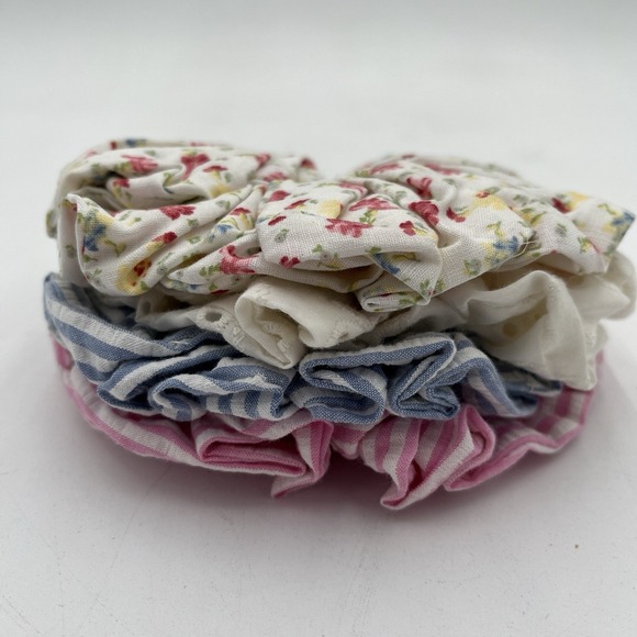 BRAND NEW!! Polo Ralph Lauren 4-Pack Scrunchie‎ Pink, Blue, White, Flowers main image 6